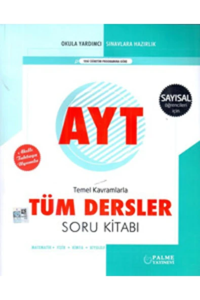Yks Ayt Tüm Dersler Soru Kitabı Sayısal 9786052823279 ürün görseli 1