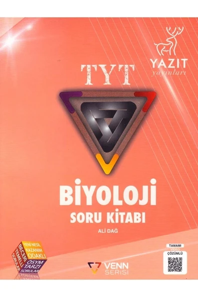 Yazıt Tyt Biyoloji Venn Serisi Soru Kitabı ürün görseli 1