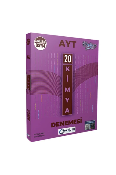 Ayt 20 Kimya Denemesi Birebir ösym ürün görseli 1