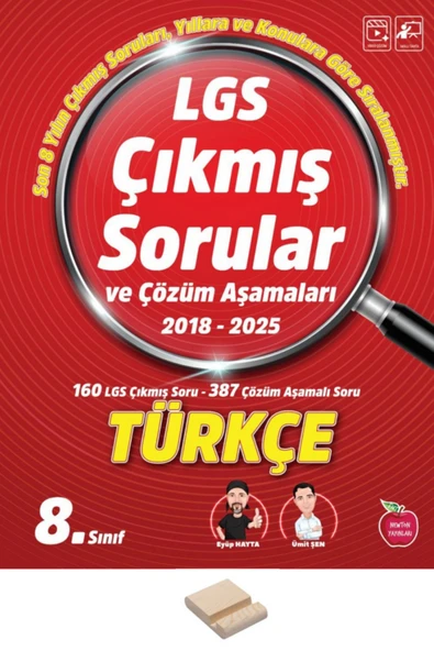 LGS 8. Sınıf Çıkmış Sorular Türkçe + Telefon Standı ürün görseli 1