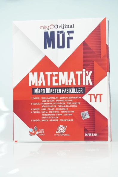 MİKRO ORİJİNAL TYT MÖF SET MATEMATİK ürün görseli 1