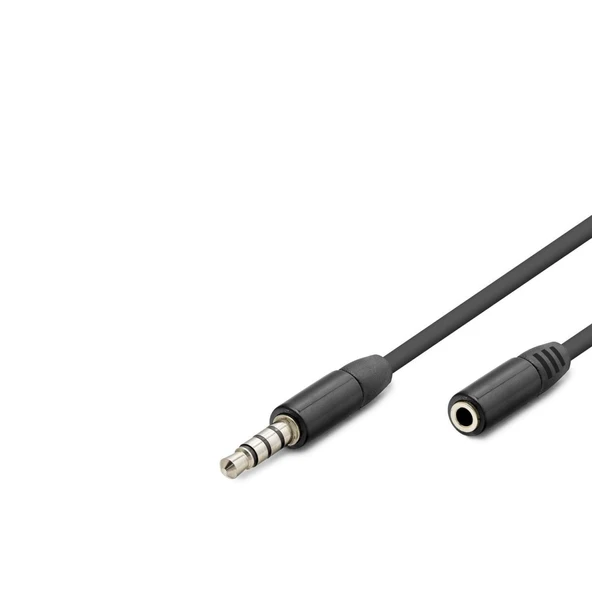 3.5 Mm To 3.5 Mm F Kablo 3Lıne 1.2M Siyah HDX1012 ürün görseli 1