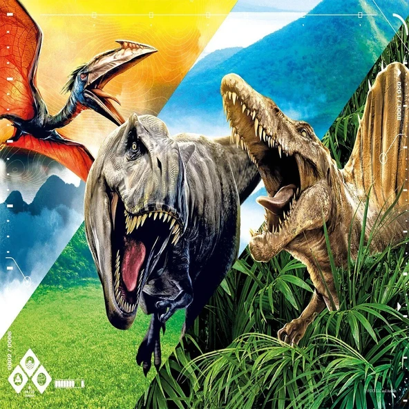 JW 714 JURRASIC WORLD REBİRTH PUZZLE 100 PRÇ ürün görseli 1