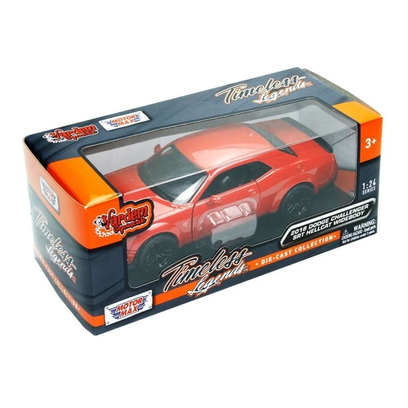 MM-79350 Dodge Challenger Srt 1:24 2018 -Vardem - Resim 2