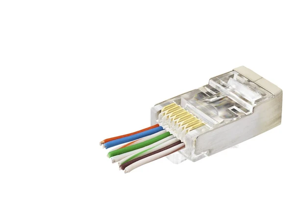 Cat6E Ez Rj45 Metal Konnektör 100 Adet Plastik Kutu - Şeffaf ND2423 ürün görseli 1