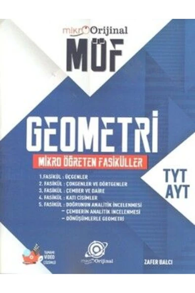 Orijinal Mikro TYT AYT Geometri MÖF Mikro Öğreten Fasiküller Set ürün görseli 1