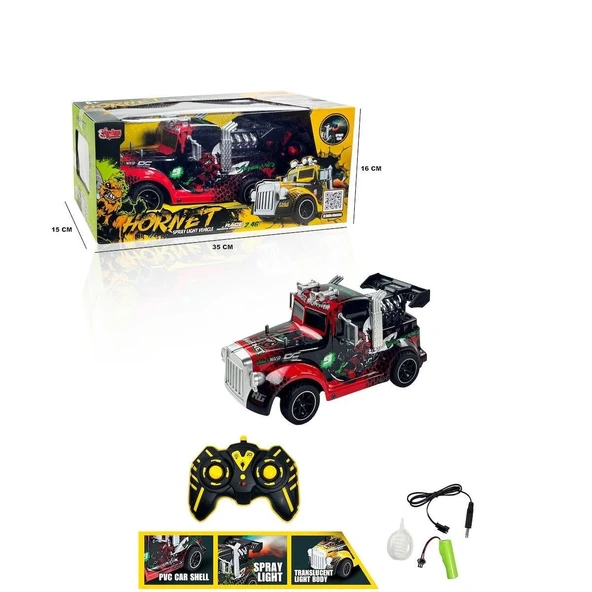 RQ3020  Kumandalı  Buhar Çıkartan Çekici Tır Kafası ürün görseli 1