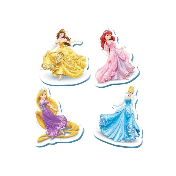 PR 10304 Prenses Benim Puzzle 4 in 1 - Ks Puzzle ürün görseli 1