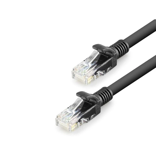 CAT6 Ethernet Patch Kablosu 1 Gbps 250 Mhz 20 M - Siyah HDX5075 ürün görseli 1