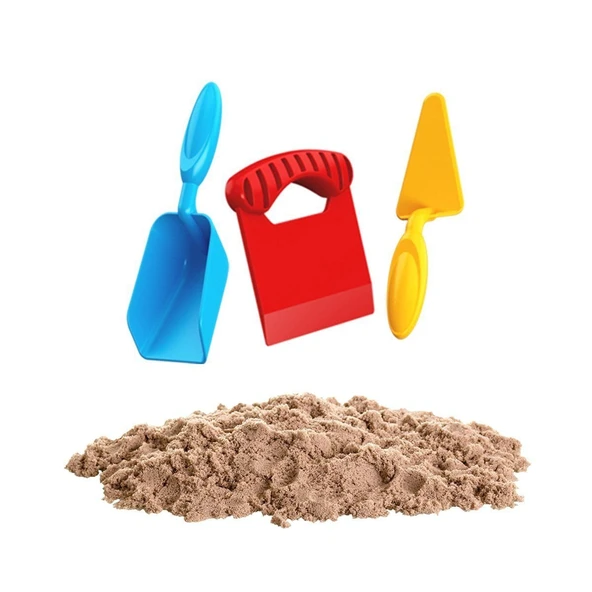 03690  Aksesuarlı Naturel Kinetik Oyun Kumu 1000 gr -Dede ürün görseli 1