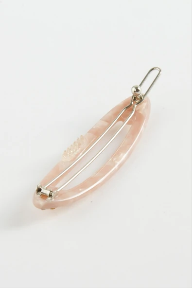 Oval Taşlı Klipsli Toka - Resim 2