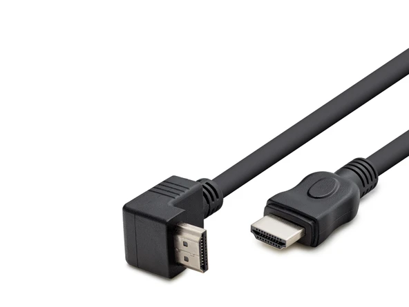 Hdmi Kablo L Tip 1.5 M - Siyah HDX2016 ürün görseli 1