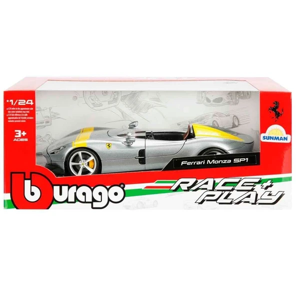 26027 1:24 Ferrari Formula 1 Monza SP1 Model Araba - Resim 2