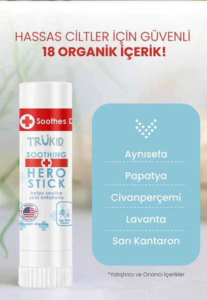 TruKid First Aid Hero Stick 15.6 g. ürün görseli 1
