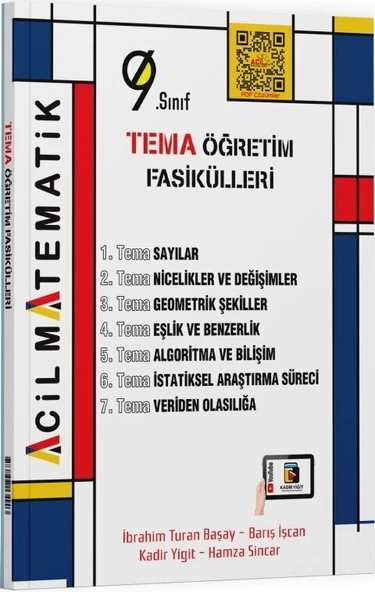 9. Sınıf Acil Matematik Tema Öğretim Fasikülleri Acil Yayınları ürün görseli 1