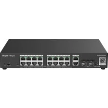 Ruijie Reyee RG-ES118GS-P-L 18 Port 10/100/1000 Mbps Yönetilmeyen PoE Switch ürün görseli 1