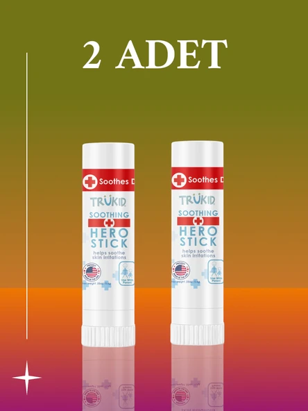 TruKid First Aid Hero 2x15.6 g. İkili Paket Stick ürün görseli 1