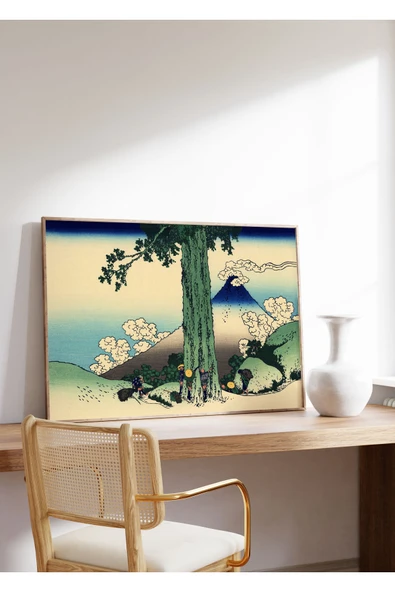 Pegziz Dekoratif Sanatsal Japon Sanat Posteri 60x90 Cm ürün görseli 1