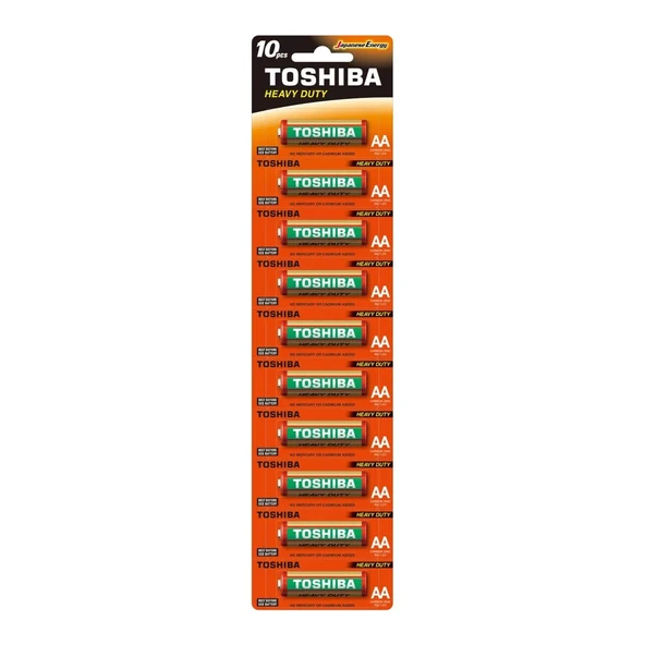 TOSHIBA R6KG KARTELA KALEM PİL 10LU ürün görseli 1