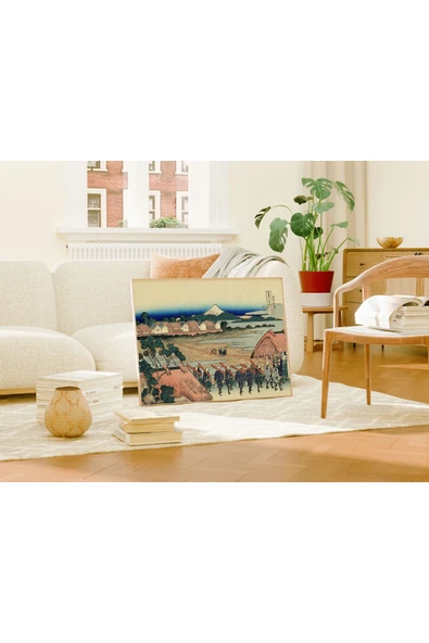 Pegziz Dekoratif Sanatsal Japon Sanat Posteri 60x90 Cm ürün görseli 1