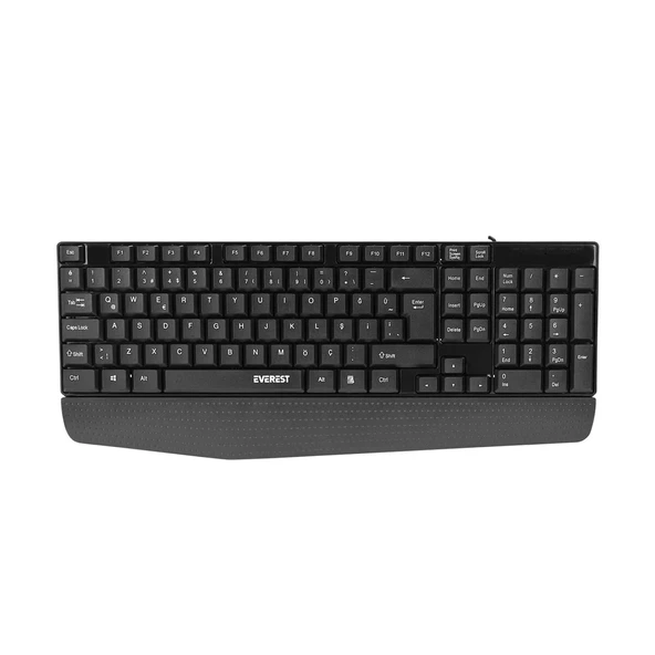 EVEREST KB-951U SİYAH USB Q KLAVYE ürün görseli 1