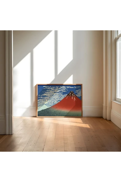 Pegziz Japon Gravür Sanatı Dekoratif Poster 60x90cm. ürün görseli 1