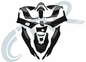 KAPORTA SET [MAT SİYAH] PCX [2020-2024] ürün görseli 1