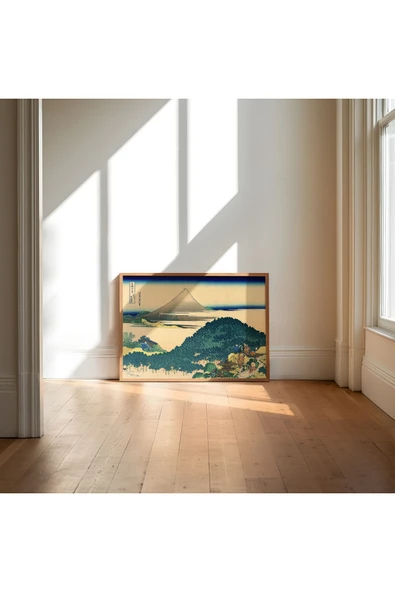 Pegziz Japon Gravür Sanatı Dekoratif Poster 60x90cm. ürün görseli 1