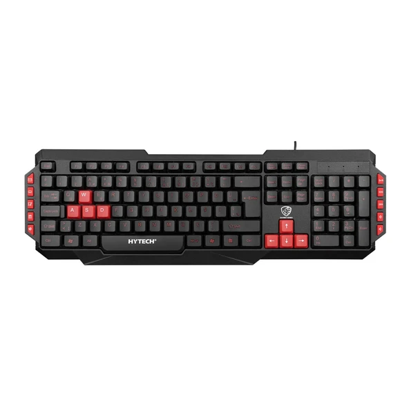 HYTECH HYK-46 GAMY SİYAH USB Q OYUNCU KLAVYESİ ürün görseli 1