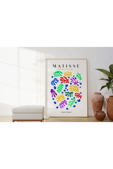 Pegziz Minimalist Sanatsal Matisse Duvar Dekor Posteri 60x90cm. ürün görseli 1
