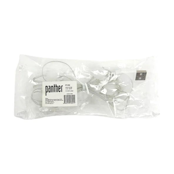 PANTHER PT-354 USB LED IŞIK 1.5M MATTE - Resim 3