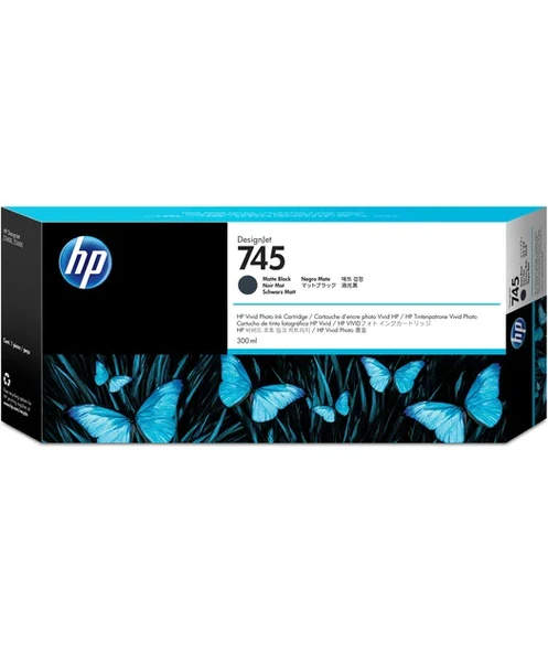 HP F9K05A Matte Black Mürekkep Kartuş (745) ürün görseli 1