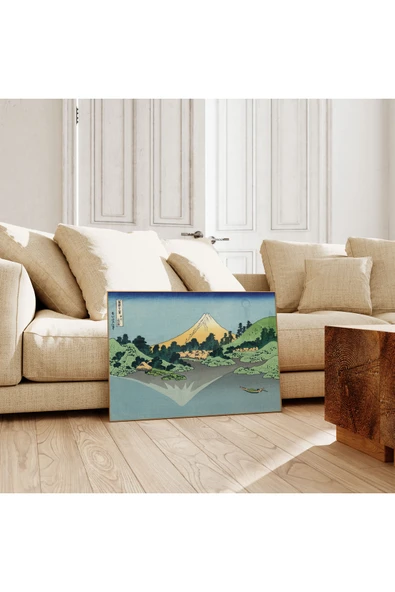 Pegziz Japon Gravür Sanatı Dekoratif Poster 60x90cm. ürün görseli 1