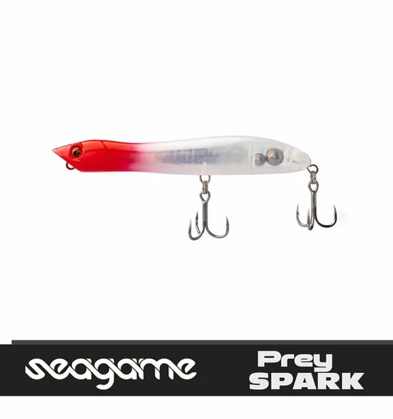 SEAGAME PREY SPARK 135F 26G RED HEAD MIRROR MAKET BALIK ürün görseli 1