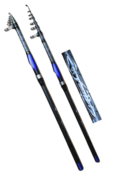 BALZA TORCELLO 390CM 100-300 AKSİYON FULL KARBON BONCUK SÖRF KAMIŞ ürün görseli 1
