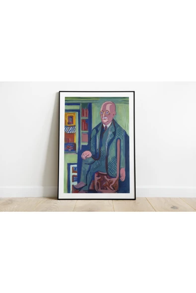 Pegziz Ernst Ludwig Kirchner Sanatsal Duvar Dekorasyon Poster 60x90cm. ürün görseli 1