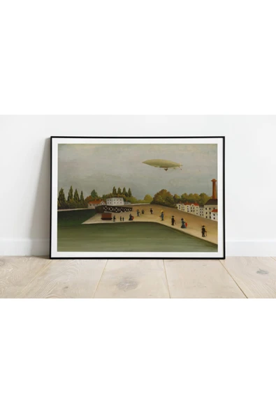 Pegziz Henri Rousseau Sanatsal Duvar Dekorasyon Poster 60x90cm. ürün görseli 1