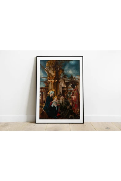 Pegziz Albercht Altdorfer Sanatsal Duvar Dekorasyon Poster 60x90cm. ürün görseli 1