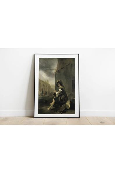 Pegziz Jan Baptist Weenix Sanatsal Duvar Dekorasyon Poster 60x90cm. ürün görseli 1