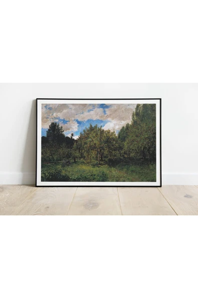 Pegziz Francois Daubigny Sanatsal Duvar Dekorasyon Poster 60x90cm. ürün görseli 1