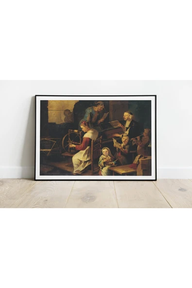 Pegziz Francesco Cipper Sanatsal Duvar Dekorasyon Poster 60x90cm. ürün görseli 1