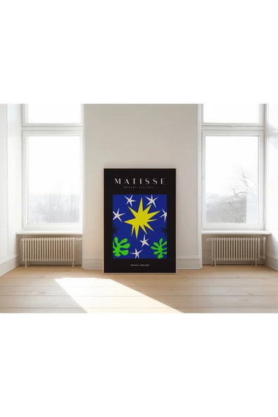 Pegziz Minimalist Sanatsal Matisse Duvar Dekor Posteri 60x90cm. ürün görseli 1