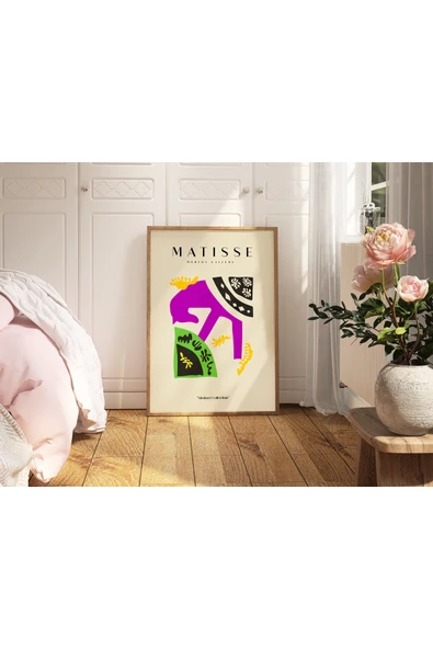 Pegziz Minimalist Sanatsal Matisse Duvar Dekor Posteri 60x90cm. ürün görseli 1