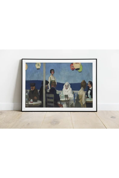 Pegziz Edward Hopper Sanatsal Duvar Dekorasyon Poster 60x90cm. ürün görseli 1