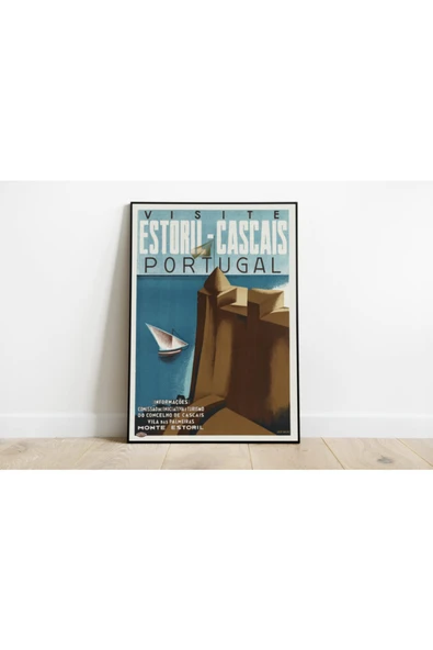 Pegziz Portekiz Vintage Sanatsal Poster 50x70cm. ürün görseli 1