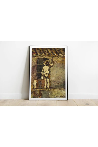 Pegziz Adolphe Monticelli Sanatsal Duvar Dekorasyon Poster 60x90cm. ürün görseli 1