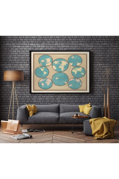 Pegziz Astronomi Ve Uzay Bilimleri Sanatsal Duvar Dekorasyon Poster 60x90cm. ürün görseli 1