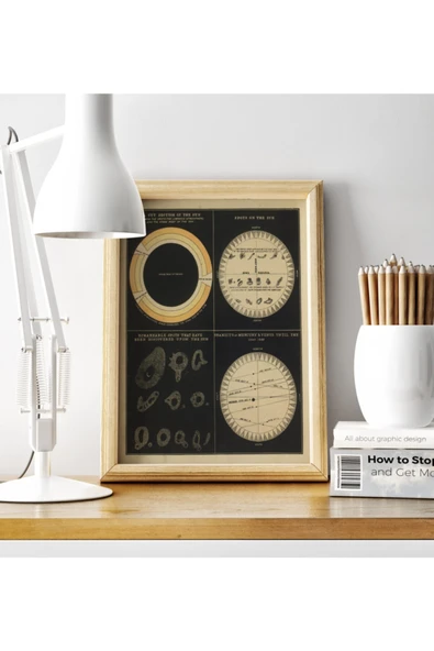 Pegziz Astronomi Ve Uzay Bilimleri Sanatsal Duvar Dekorasyon Poster 60x90cm. ürün görseli 1