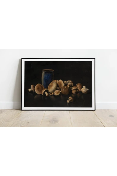 Pegziz Otto Scholderer Sanatsal Duvar Dekorasyon Poster 60x90cm. ürün görseli 1