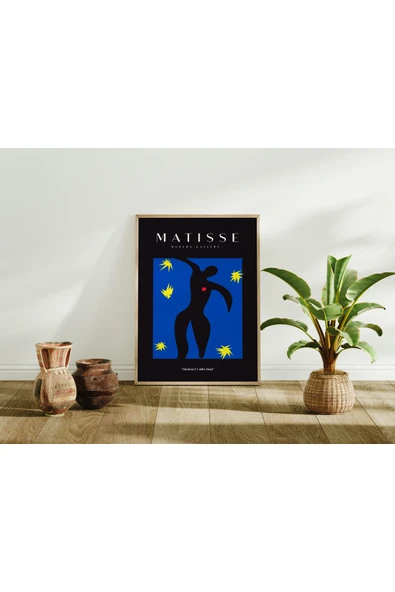 Pegziz Minimalist Sanatsal Matisse Duvar Dekor Posteri 60x90cm. ürün görseli 1